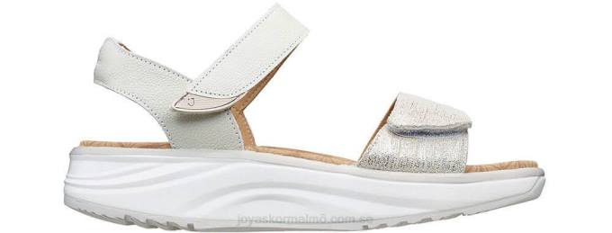 28RJ78 kvinnor flores beige metallic Joya